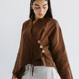 Linen Air Top Brown