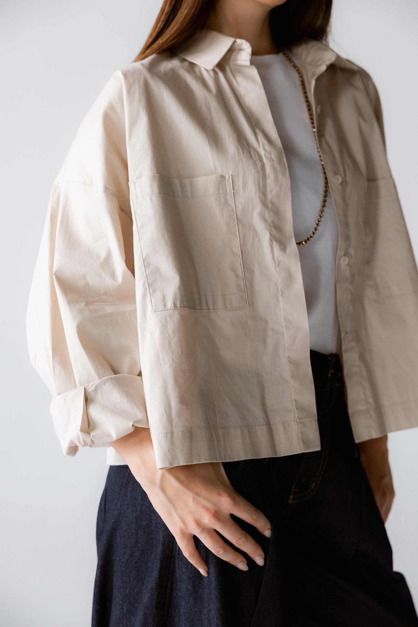 Cropi Shirt Beige