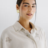 Bloom Blouse Beige