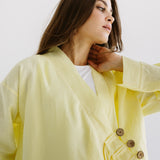 Linen Air Top Yellow