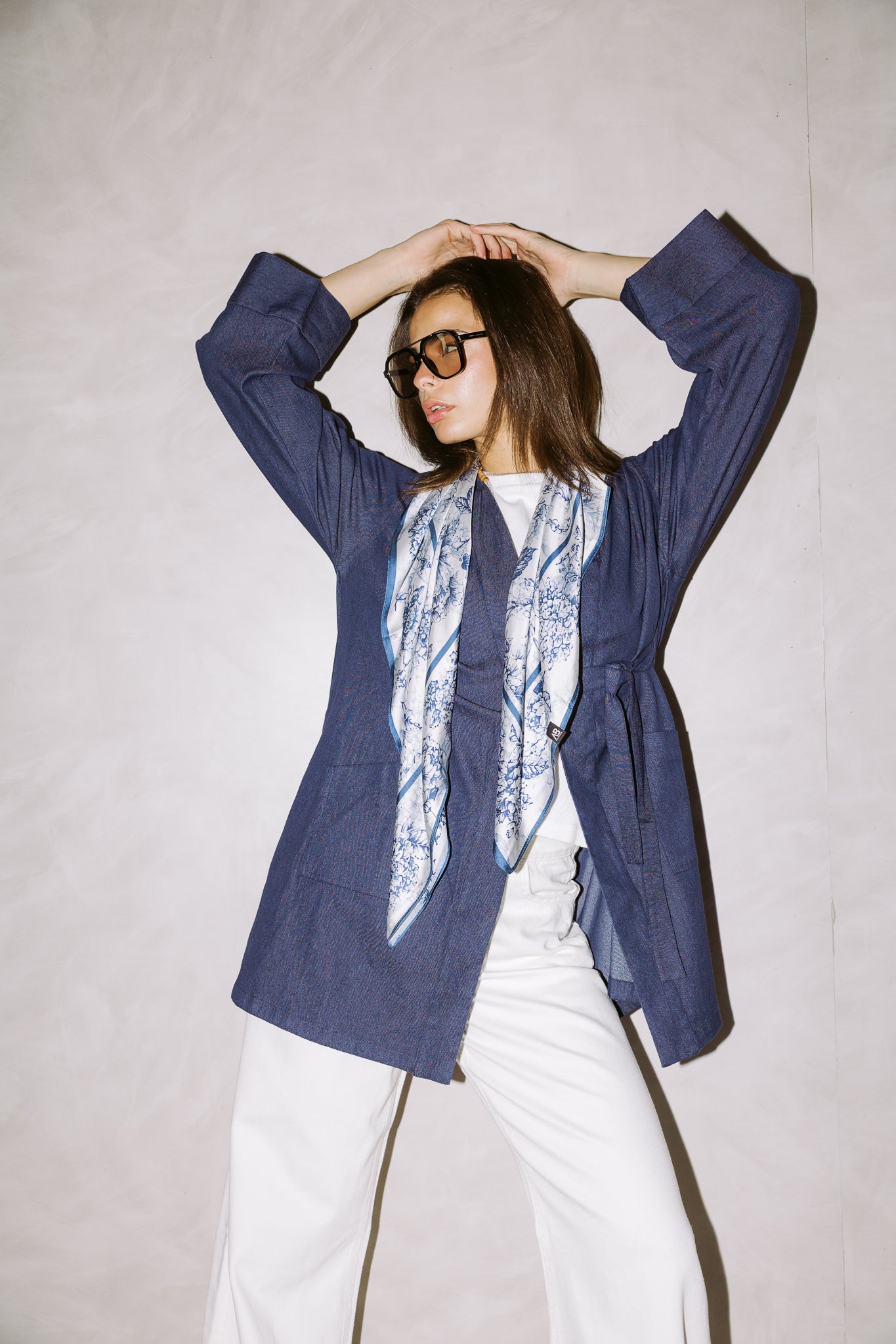 Square Silk Scarf #4