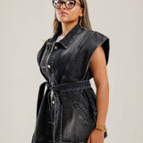 Glitra Vest Black
