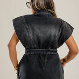 Glitra Vest Black