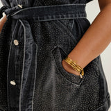 Glitra Vest Black