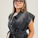 Glitra Vest Black