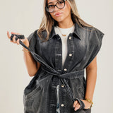 Glitra Vest Black