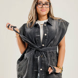 Glitra Vest Black