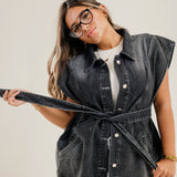 Glitra Vest Black