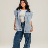 Glitra Vest Blue
