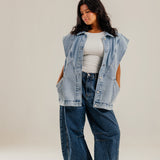 Glitra Vest Blue