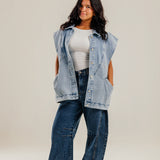 Glitra Vest Blue