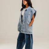 Glitra Vest Blue