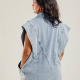 Glitra Vest Blue