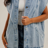 Glitra Vest Blue