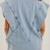Glitra Vest Blue