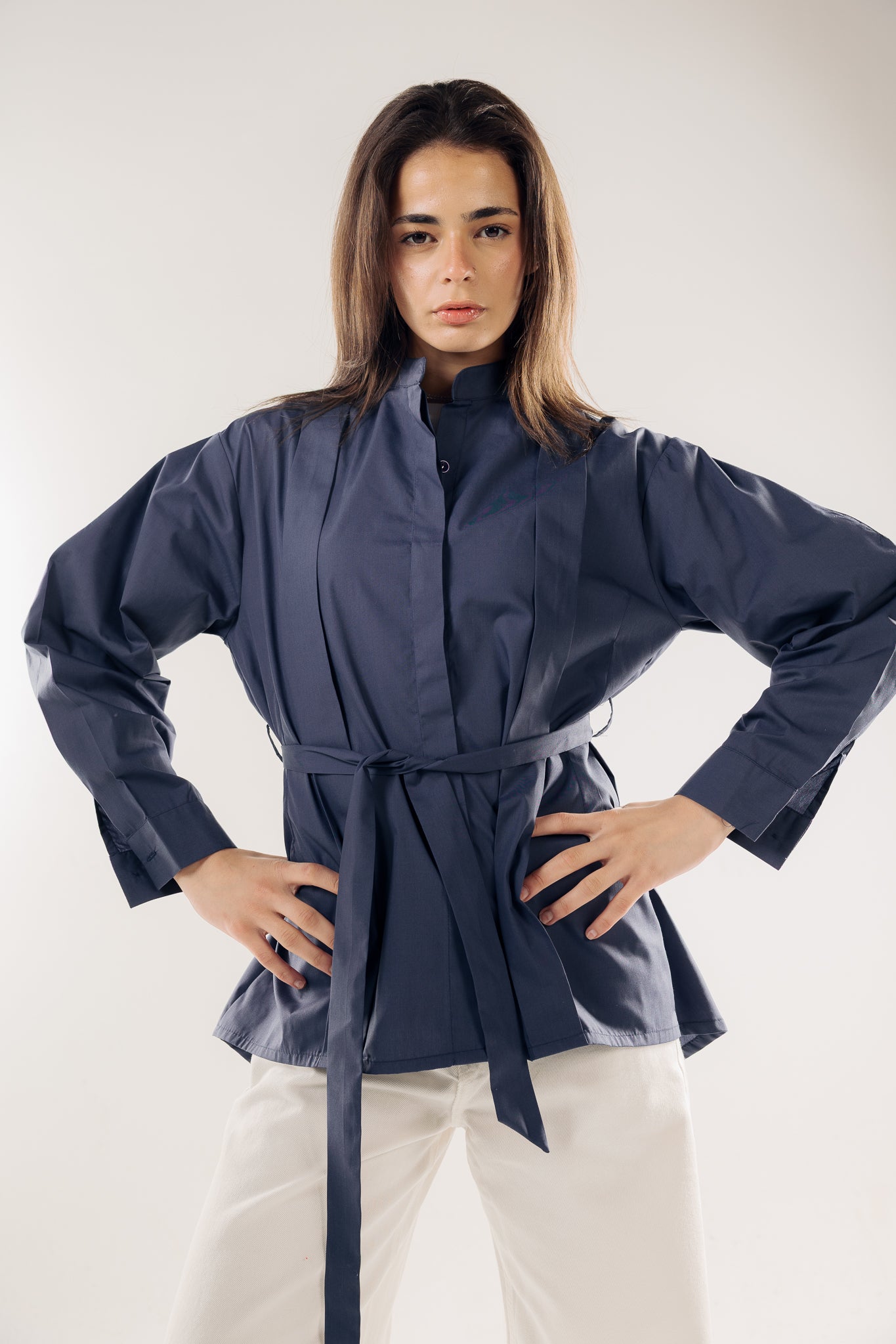 Star Girl Shirt Navy