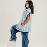 Glitra Vest Blue