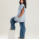Glitra Vest Blue