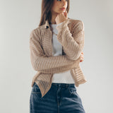 Mesh Cardigan Cafe
