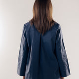 Wave Blouse Navy