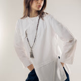 Wave Blouse White