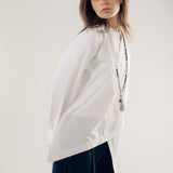 Wave Blouse White