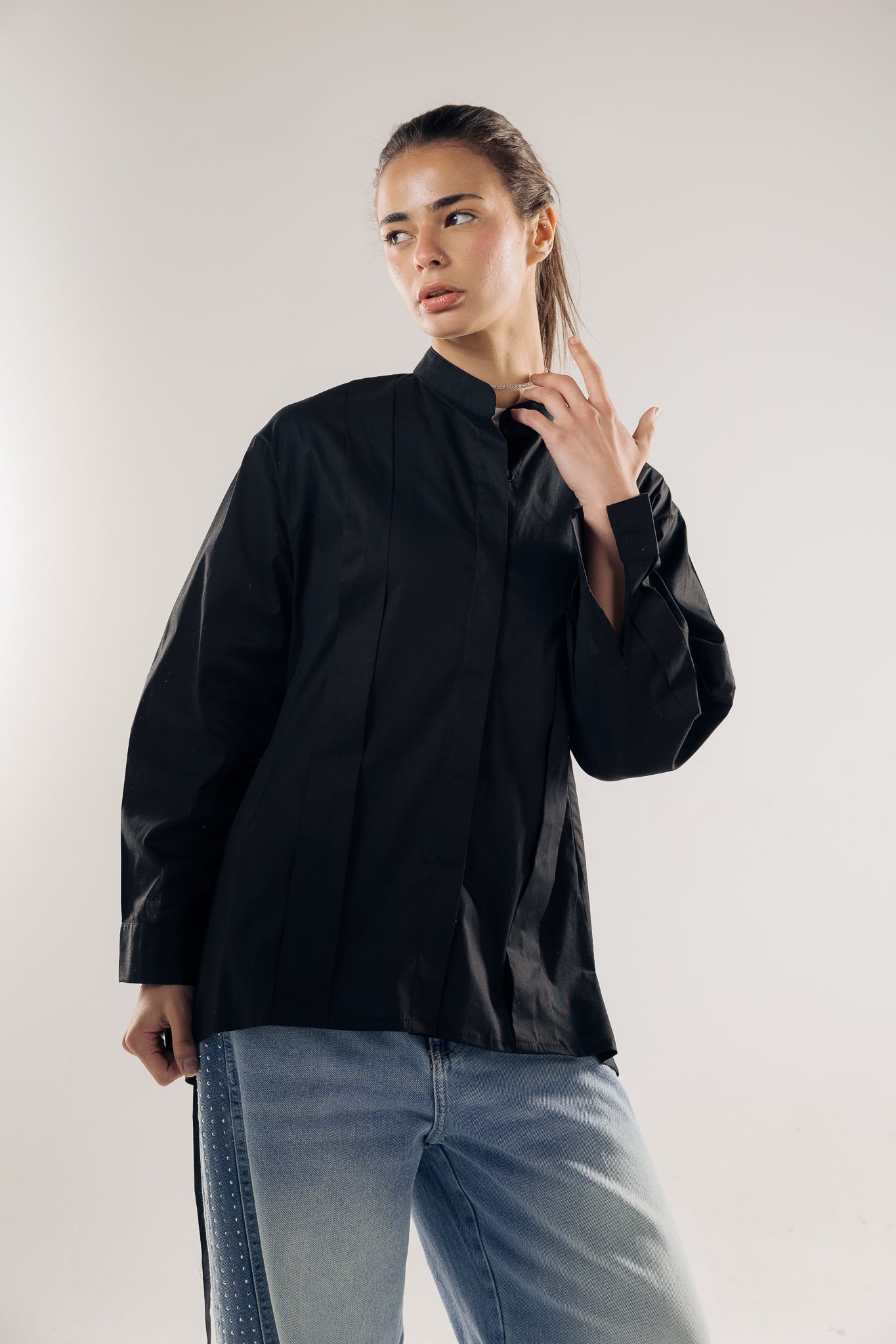 Star Girl Shirt Black