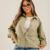 Cropi Shirt Light Olive