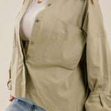 Cropi Shirt Light Olive