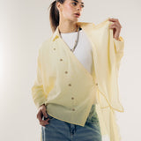 Blush Girl Shirt Butter Yellow