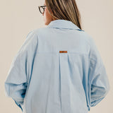 Cropi Shirt Baby Blue
