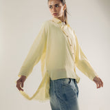 Blush Girl Shirt Butter Yellow