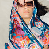 Long Silk Scarf #3