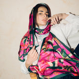 Long Silk Scarf #5