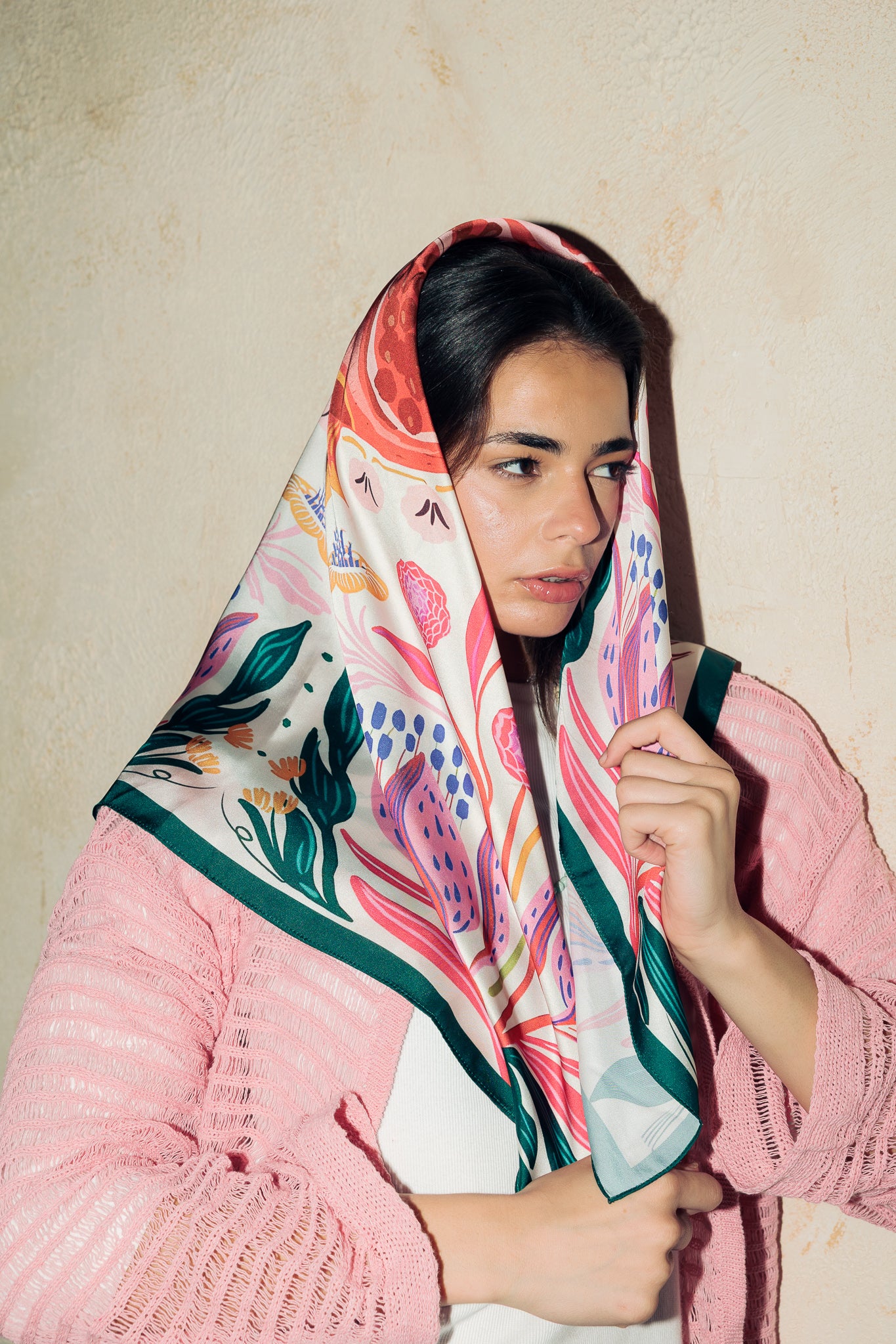 Square Silk Scarf #6