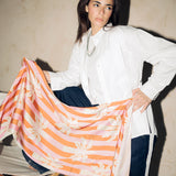 Long Silk Scarf #8