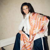 Long Silk Scarf #8