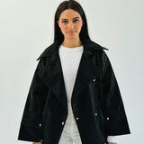 Aroma Leather Jacket Black