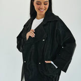 Aroma Leather Jacket Black