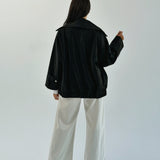 Aroma Leather Jacket Black