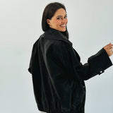 Aroma Leather Jacket Black