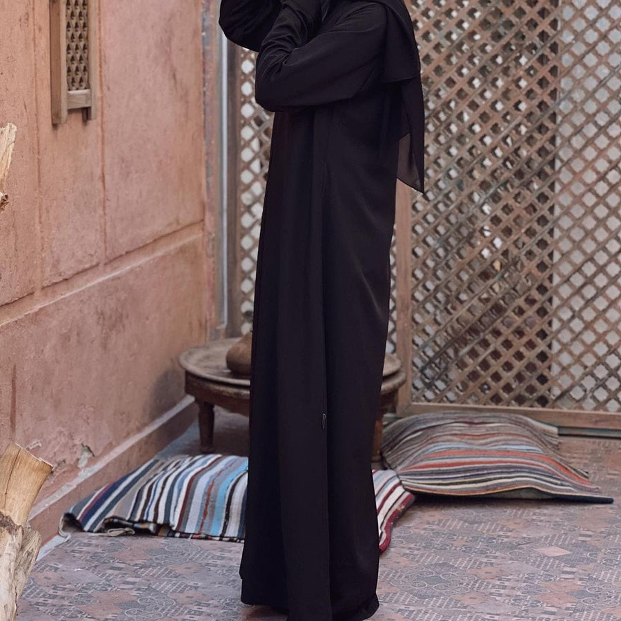 Basic Black Luxury Abaya
