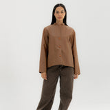Leather Jacket Camel