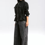 Warm Wool Jacket Black