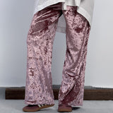 '- AB Essential Women Wear - Super Velvet Rose Pants