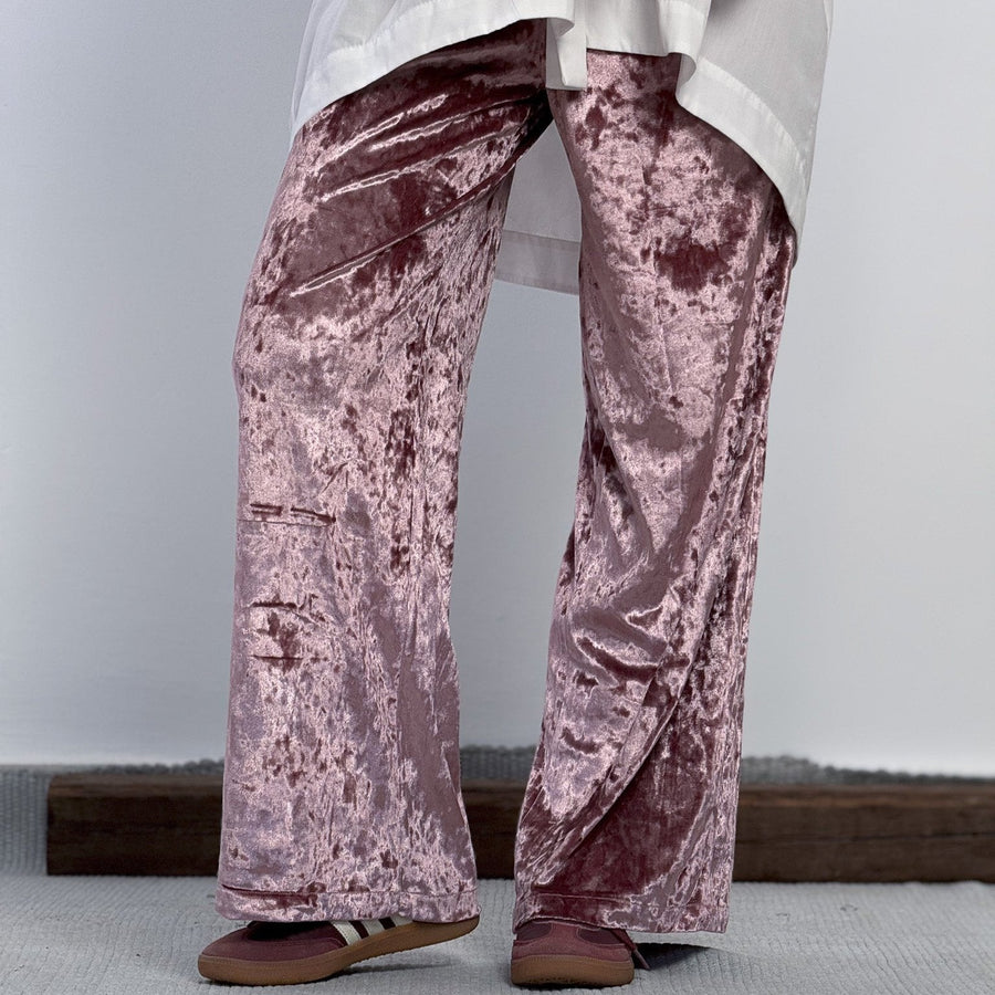 '- AB Essential Women Wear - Super Velvet Rose Pants