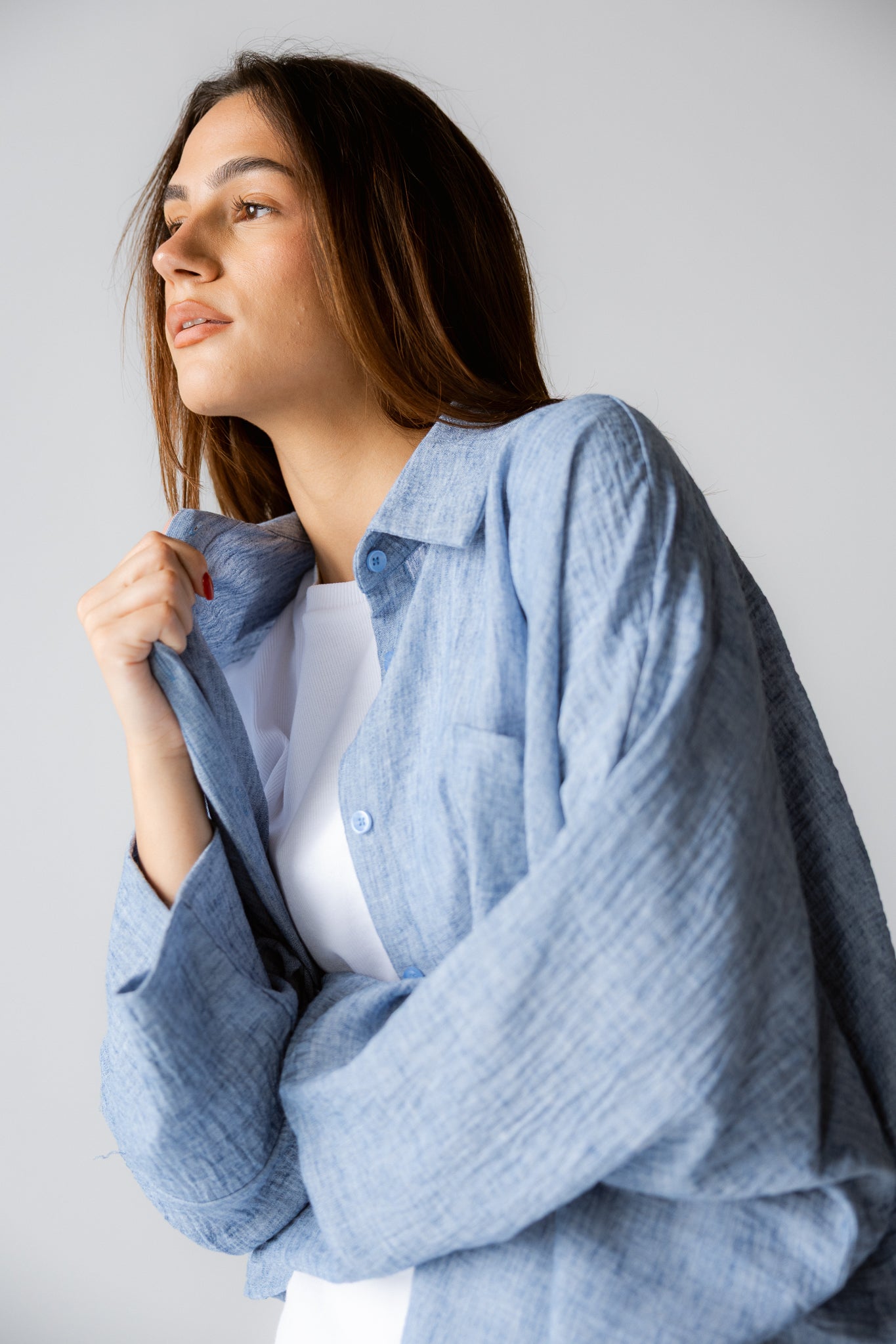 Must Have Linen Shirt Blue