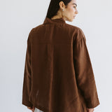Linen Air Top Brown