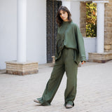 All Time Set Olive - AB Essential Women Wear