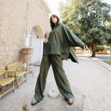 All Time Set Olive - AB Essential Women Wear
